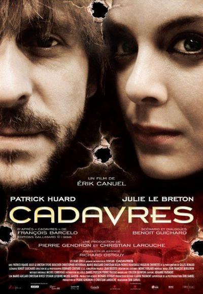 Cadavres : affiche du film d'Érik Canuel