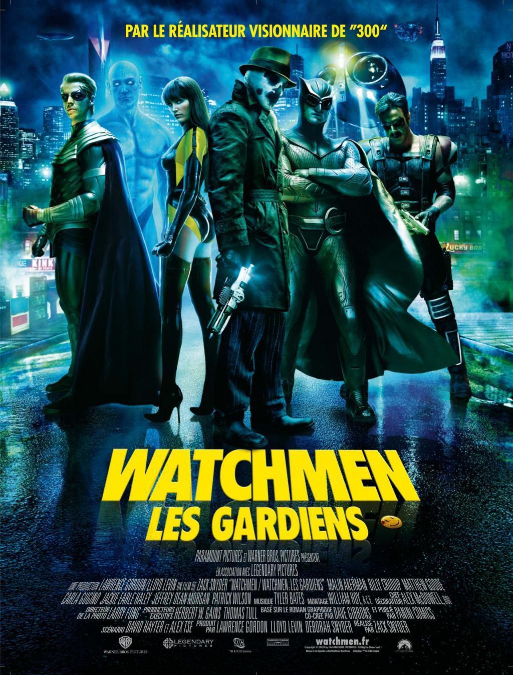 Watchmen : Les Gardiens : affiche du film (2009