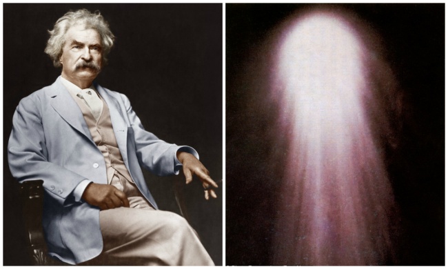 Mark Twain et la comète Halley