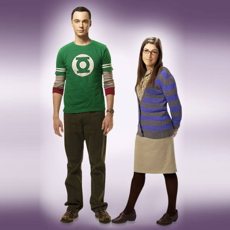 costumes couples halloween 2019 : Sheldon Cooper et Amy Farrah Fowler