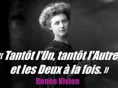 Tantôt l'un tantôt l'autre et les deux à la fois : qui est l'auteur ? Renée Vivien