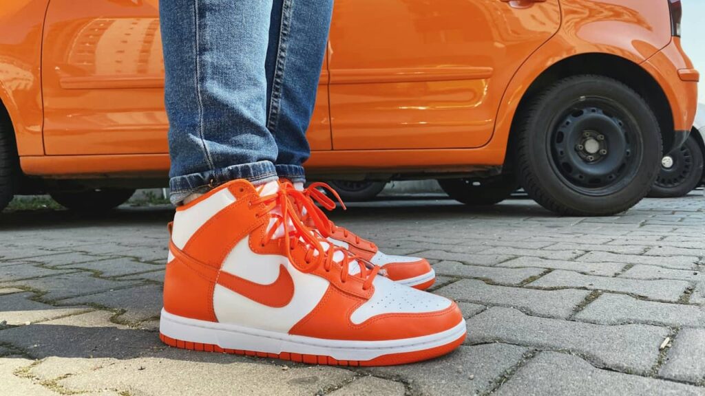 sneakers nike homme serie dunk