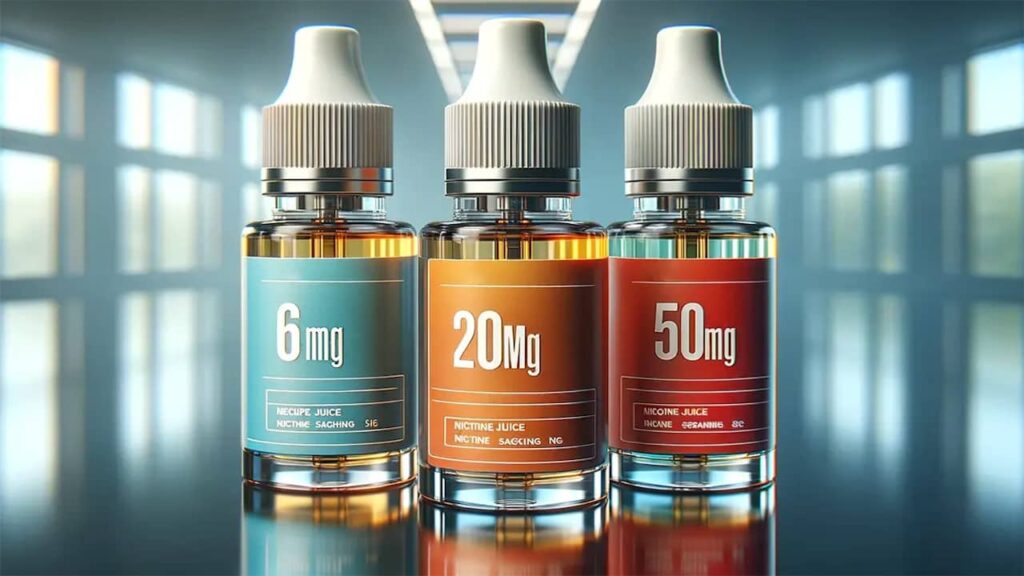 Quel taux de nicotine choisir pour le e-liquide ?