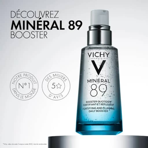 Minéral 89 Sérum d'acide hyaluronique des Laboratoires Vichy