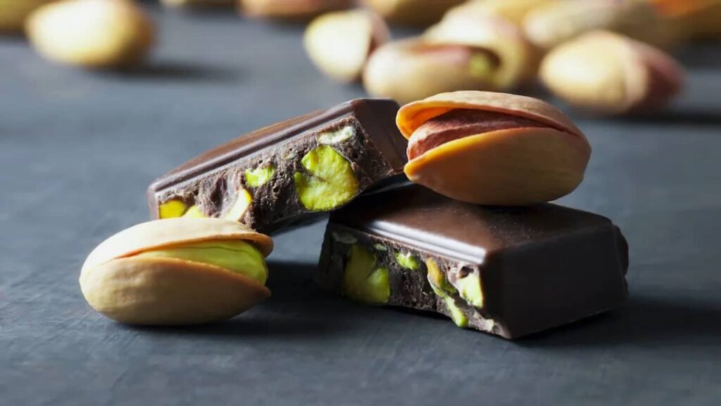 chocolat à la pistache