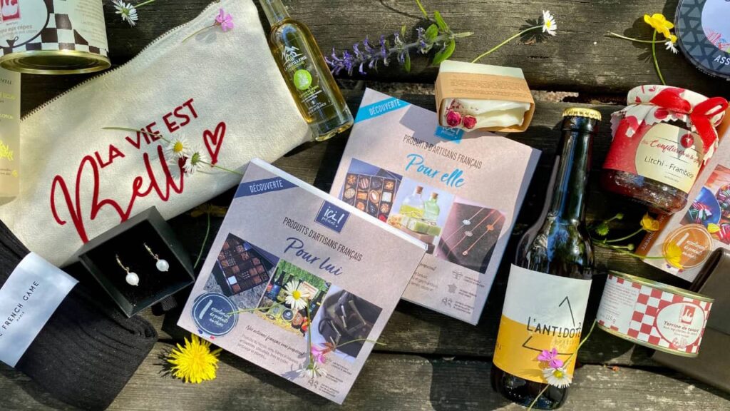ici présent coffrets cadeaux