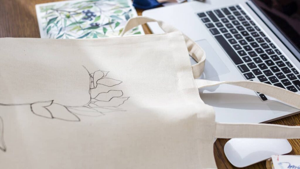 tote bag personnalise dessin